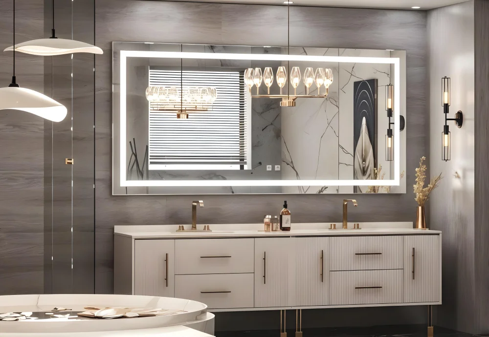 vanity lighted mirror